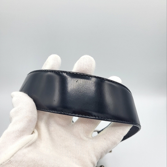 Gucci Tom Ford Oversized Horsebit Belt Black 80 - Picture 11 of 16